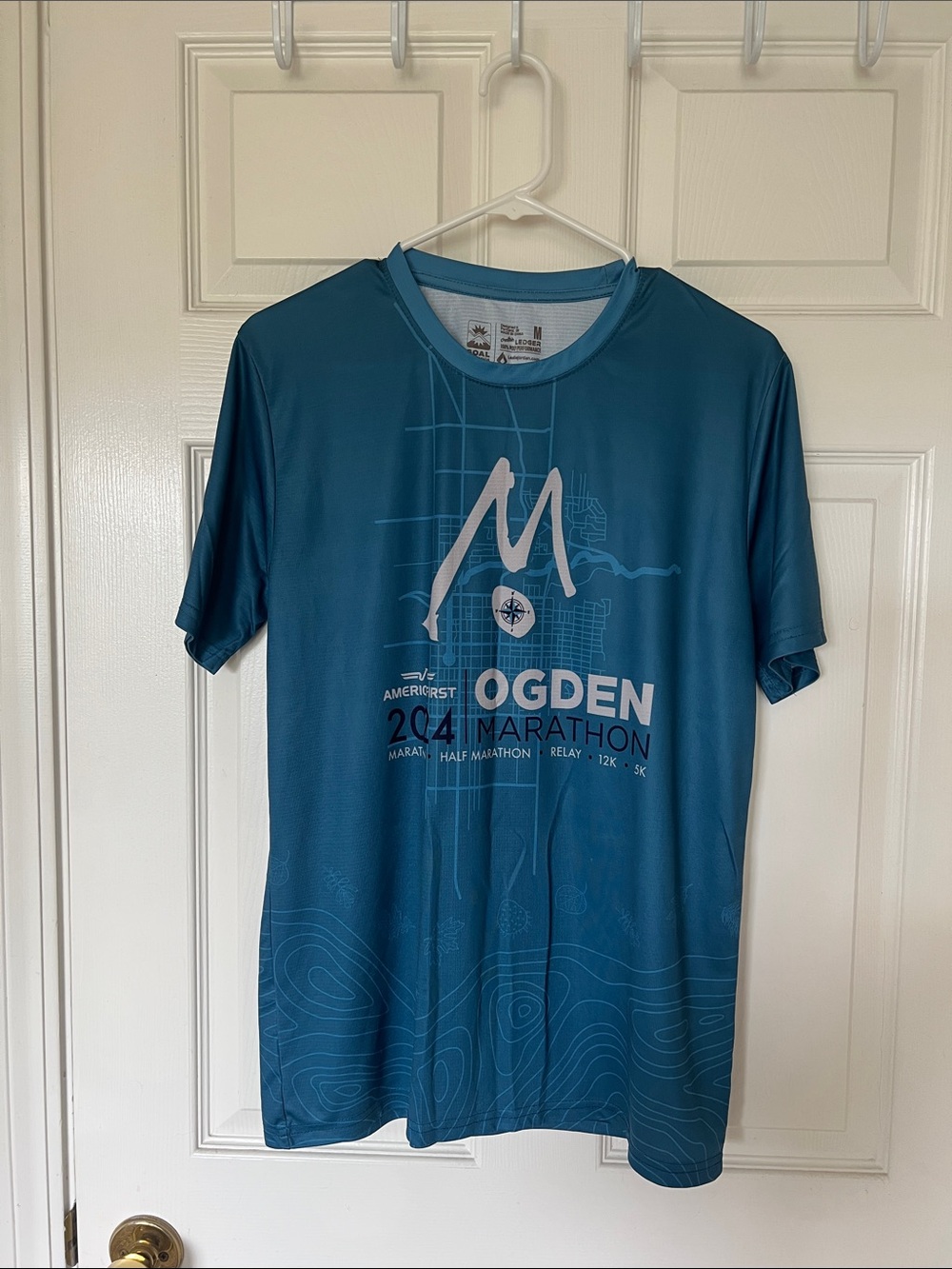 Teal Short-Sleeve Performance Tee